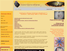 Tablet Screenshot of holotropicbreathwork.si